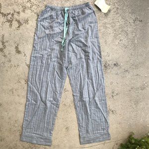 Flannel Pinstriped Lounge Pants